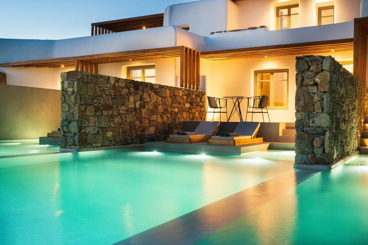 Mykonos Soul Luxury Suites (Adults Only) آغيوس ستيفانوس المظهر الخارجي الصورة