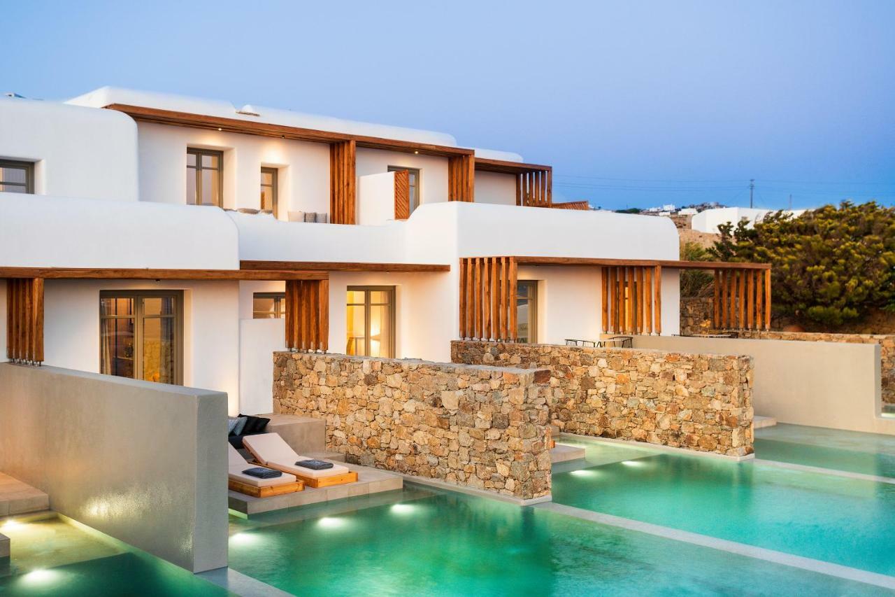 Mykonos Soul Luxury Suites (Adults Only) آغيوس ستيفانوس المظهر الخارجي الصورة